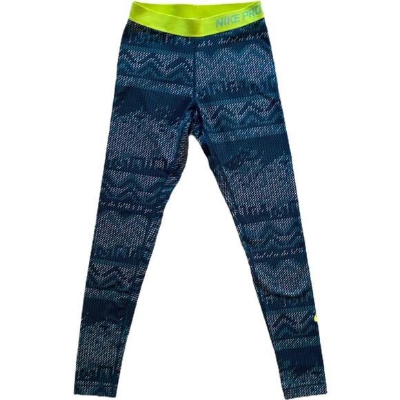 Nike Pro Athletic Gym Leggings - Picture 1 of 4